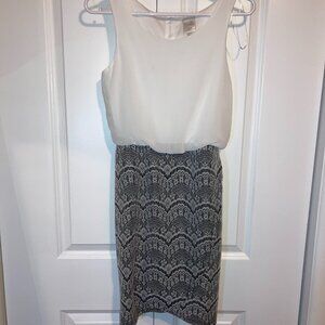 #8 Twik by Simons Black and White Party Dress, Size XS
